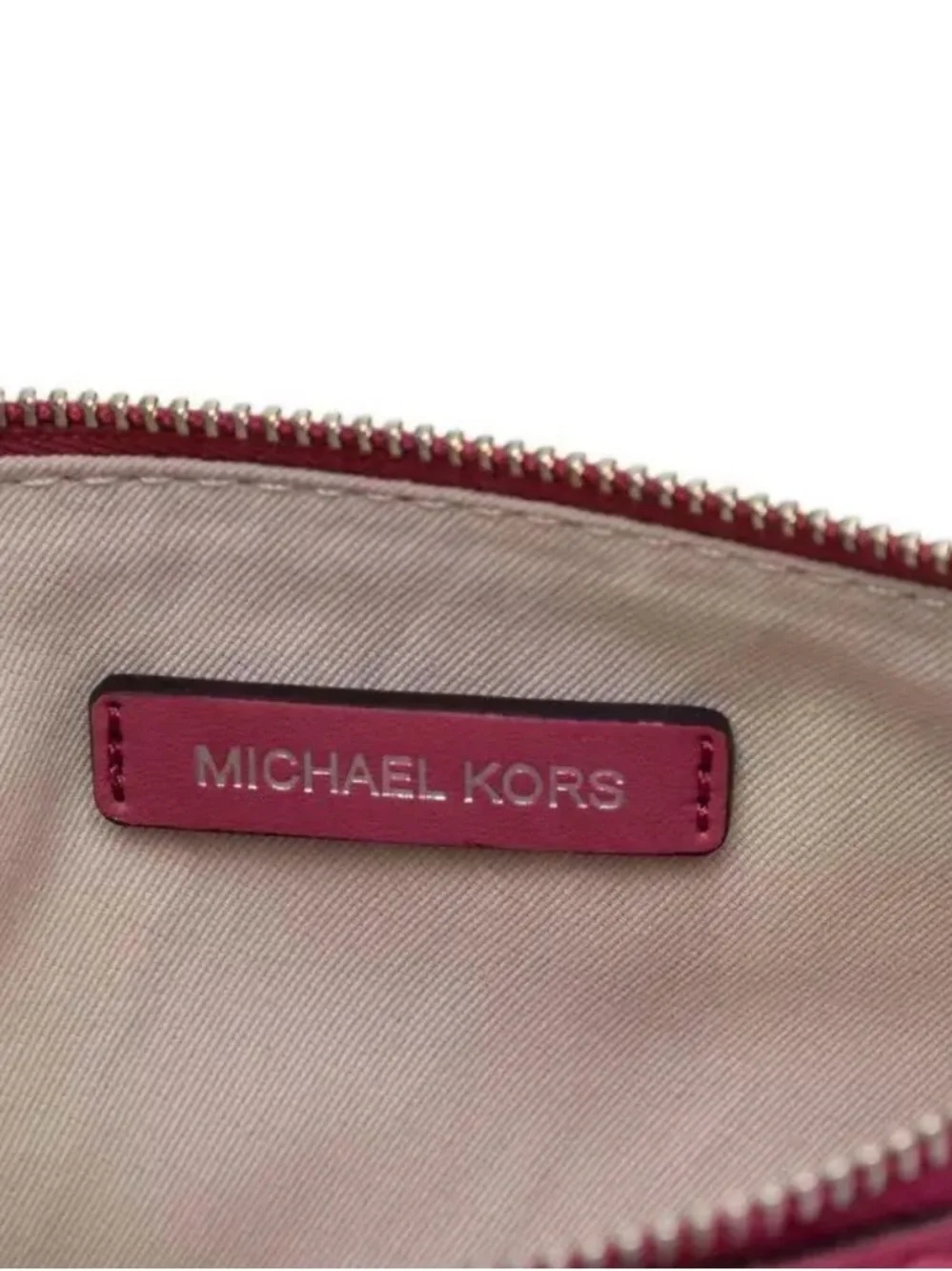 Michael Kors NWT Zoe All Leather Dual-Pocket Shoulder Bag